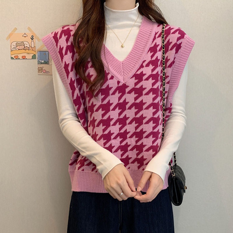 Áo Khoác Ghi Lê Dệt Kim Thời Trang Nữ | BigBuy360 - bigbuy360.vn