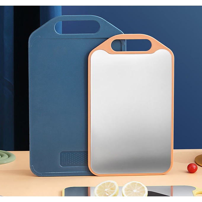 Thớt Hai Mặt Bằng Thép Không Gỉ Tiện Dụng Và Bền