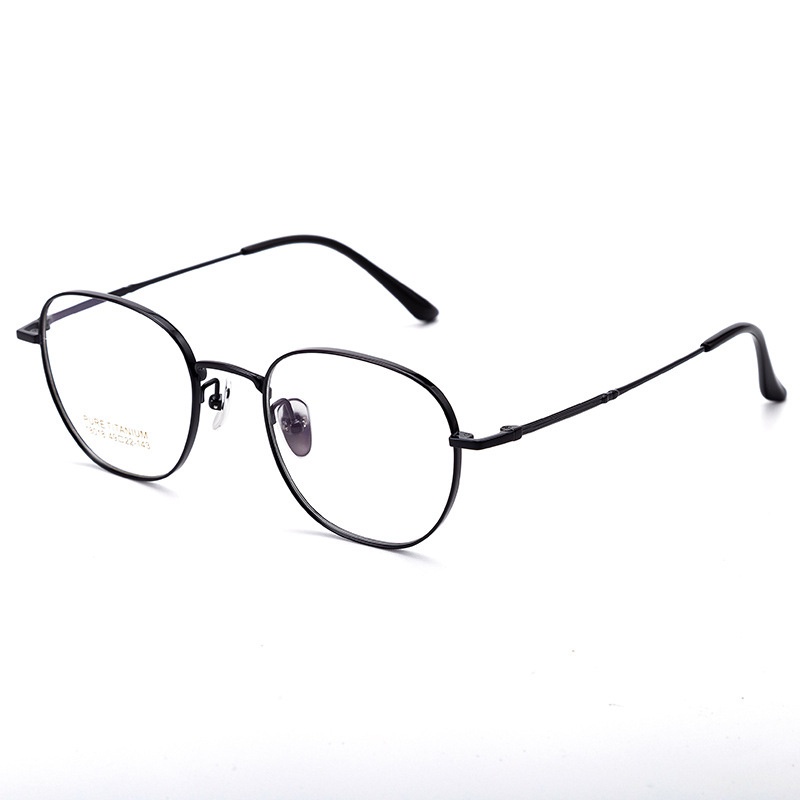 Hevia Mắt Kính Gọng Titan Siêu Nhẹ pt081 Thời Trang Cho Nam Và Nữ