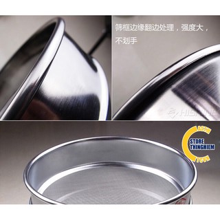 🌻⭐🌻⭐ Sàng rây thí nghiệm tiêu chuẩn đường kính 30cm - kích thước lỗ 0,1mm 🌻⭐