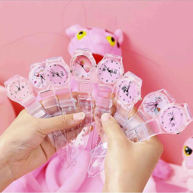  [Cute Girl] Đồng hồ nữ dây nhựa dẻo DND mặt hồng cực cute | WebRaoVat - webraovat.net.vn