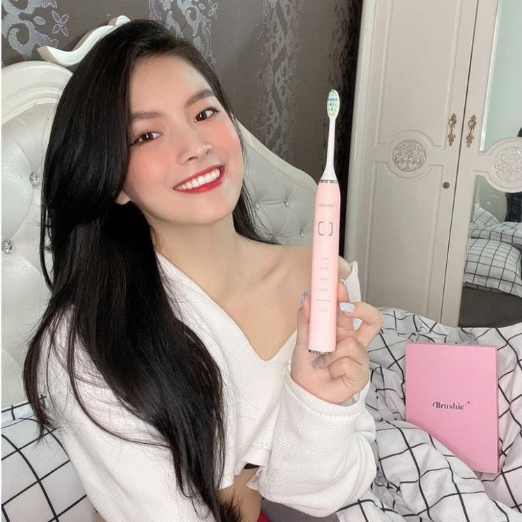 Bàn chải đánh răng điện 3 trong 1 Sioyie / Brushie - Đánh răng, rửa mặt, chăm sóc nướu | Sạc không dây