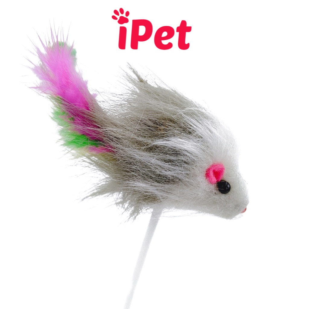 Chuột Đồ Chơi Có Mút Gắn Cho Chó Mèo Vờn - iPet Shop