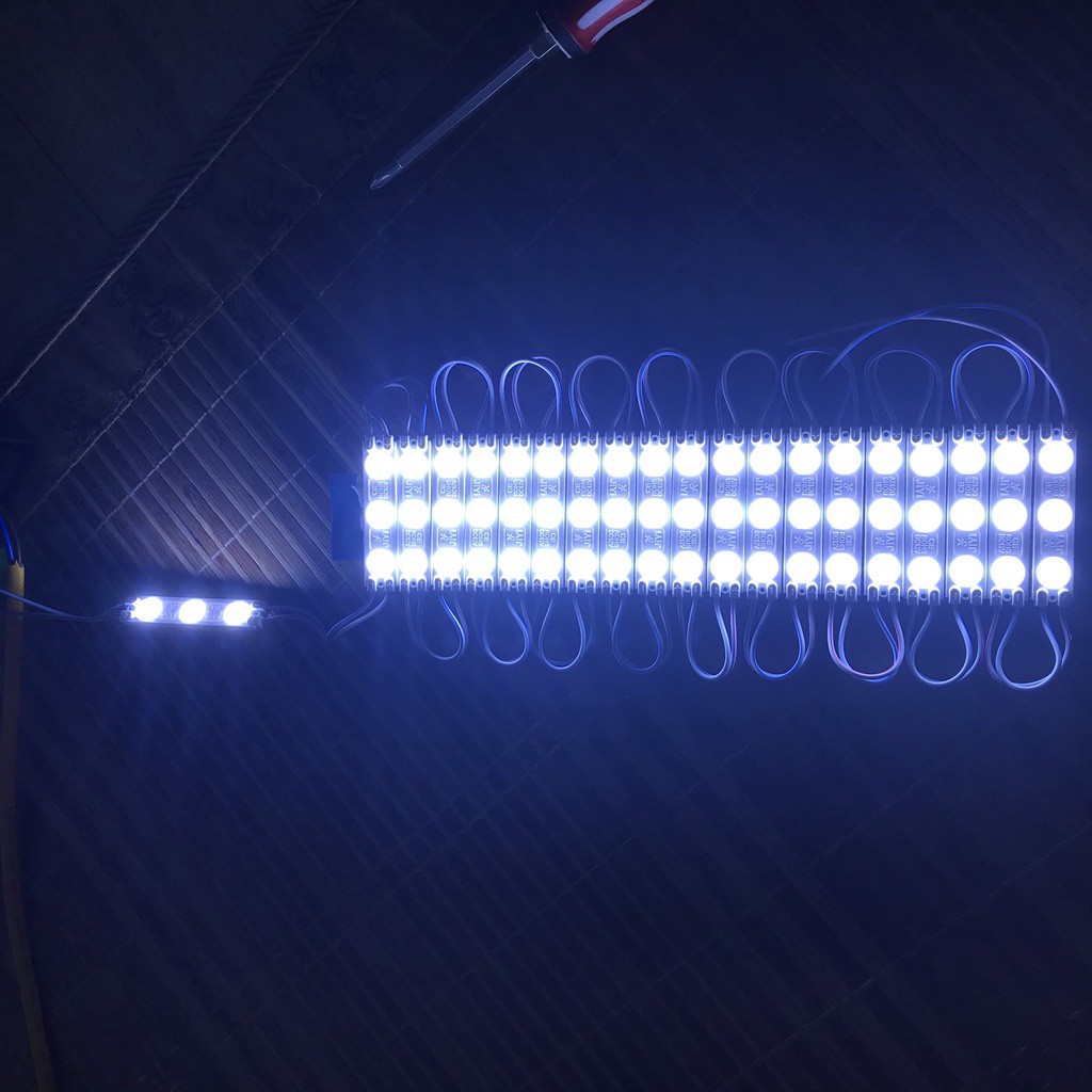 Led Hắt 3 Bóng 2835 Chống Nước 12v