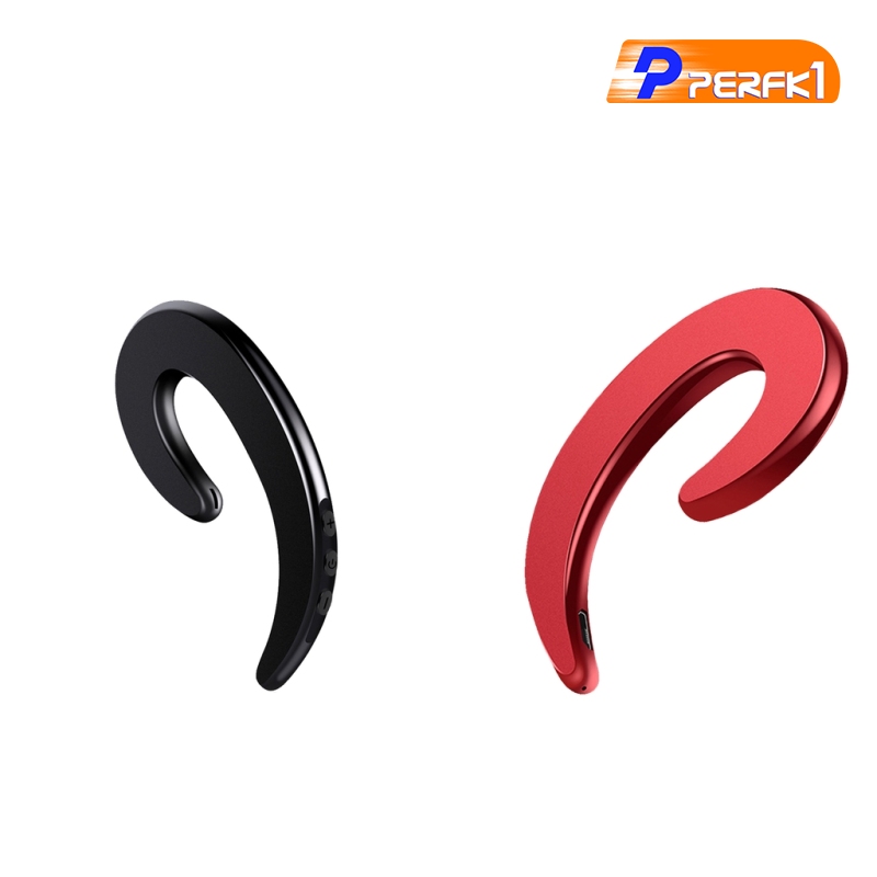 Hot-2 Pieces Bone Conduction Earphone Wireless Bluetooth Headphone for Phone