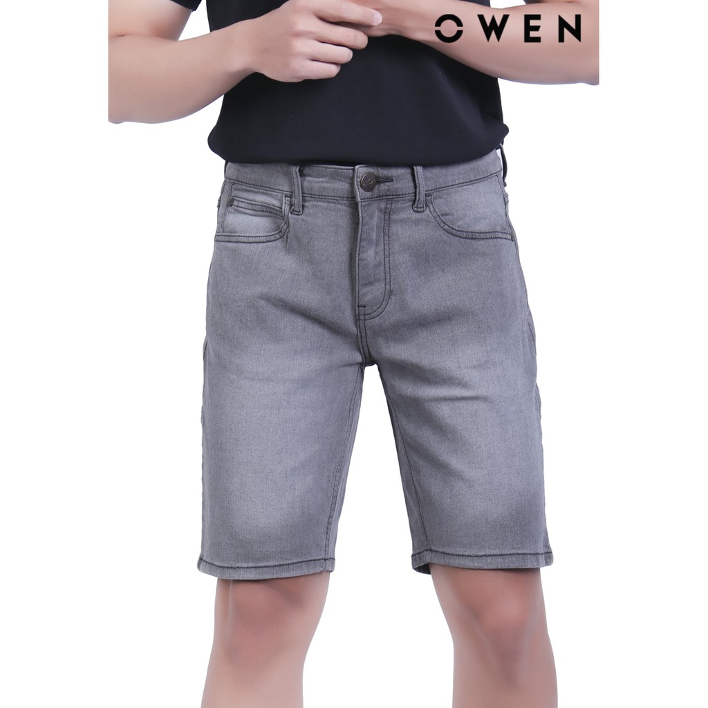 [Mã FAMALLT5 giảm 15% đơn 150K] Quần short nam Owen màu xám - SJ91757