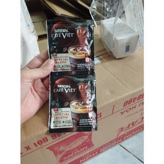 Combo 10 gói cà phê đen hòa tan arabica và robusta NESCAFÉ cà phê việt