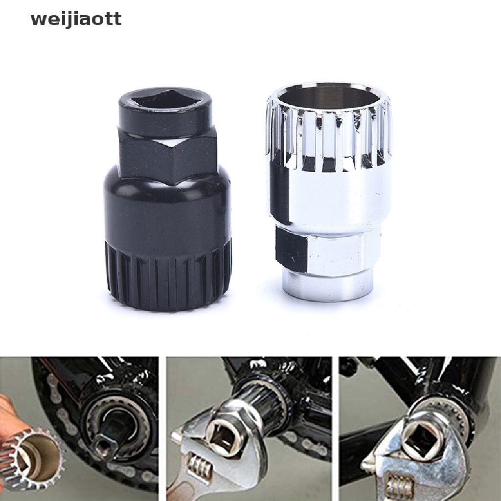 weijiaott Bicycle Bottom Bracket Bike Crank Extractor Remover Bottom Bracket Repair Tool WT