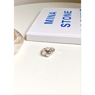 Nhẫn chữ love bạc 925
