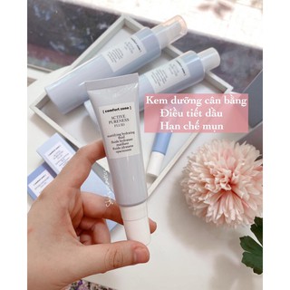 Kem dưỡng ẩm cho da dễ lên mụn ngừa mụn Comfort zone active pureness fluid - Chính hãng