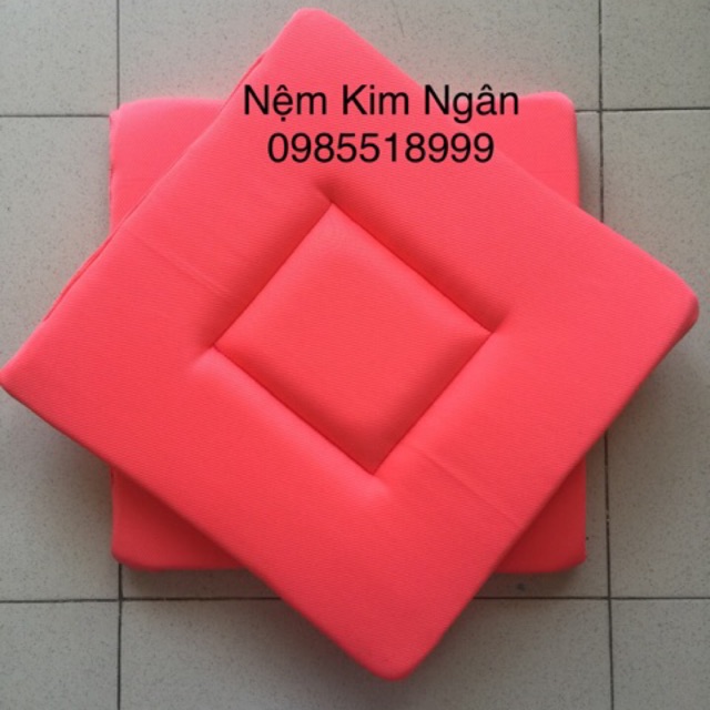 Nệm ngồi bệt- Cam cà rốt