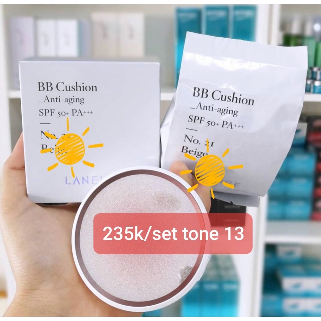 Set Phấn nước Bb cushion Anti Aging Laneige