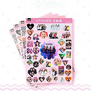 Set 4 tấm dán Sticker BLACK PINK