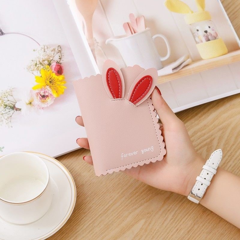 Ví Bóp Nữ Mini Cầm Tay FOREVER YOUNG Nhỏ Gọn Gấp 3 Bỏ Túi Kiểu Dáng Tai Thỏ Siêu Xinh FY66 - Tukado | BigBuy360 - bigbuy360.vn