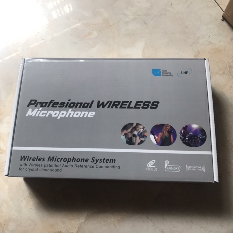 BỘ MICRO KHÔNG DÂY Shure M2 DÙNG CHO LOA KÉO HOẶC AMPLY - micro đa năng nhôm - Gia Khang Shop