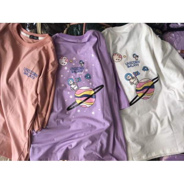[S04][HÌNH THẬT] Áo thun nữ nam unisex căp đôi áo phông nữ tay lỡ Unicorn Galaxy xinh xinh đẹp cá tính-BT005 | BigBuy360 - bigbuy360.vn