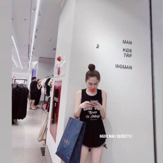 áo Ba lỗ hở  lưng