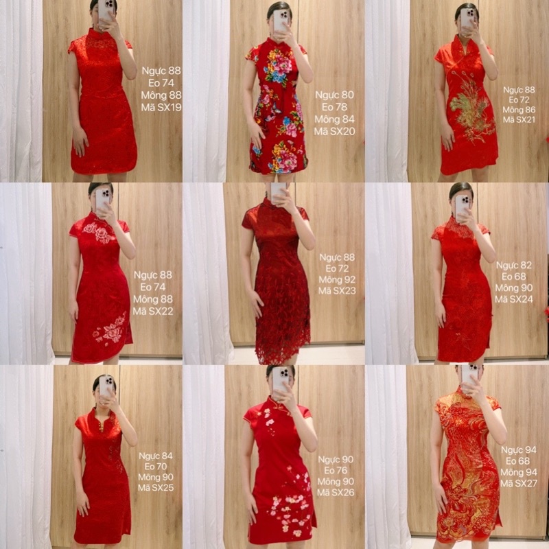 Sườn Xám 2Hand nữ