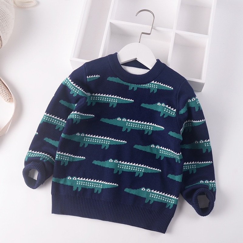 SP000663 Áo len cổ tròn các mẫu bé trai, chất len mềm đẹp không xù không giãn Ảnh thật RIo chụp hàng có sẵn kèm video