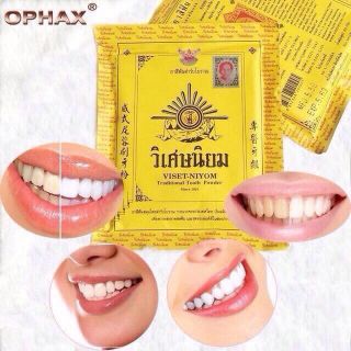Bột tẩy trắng răng Viset Nyom Thái Lan (40g)