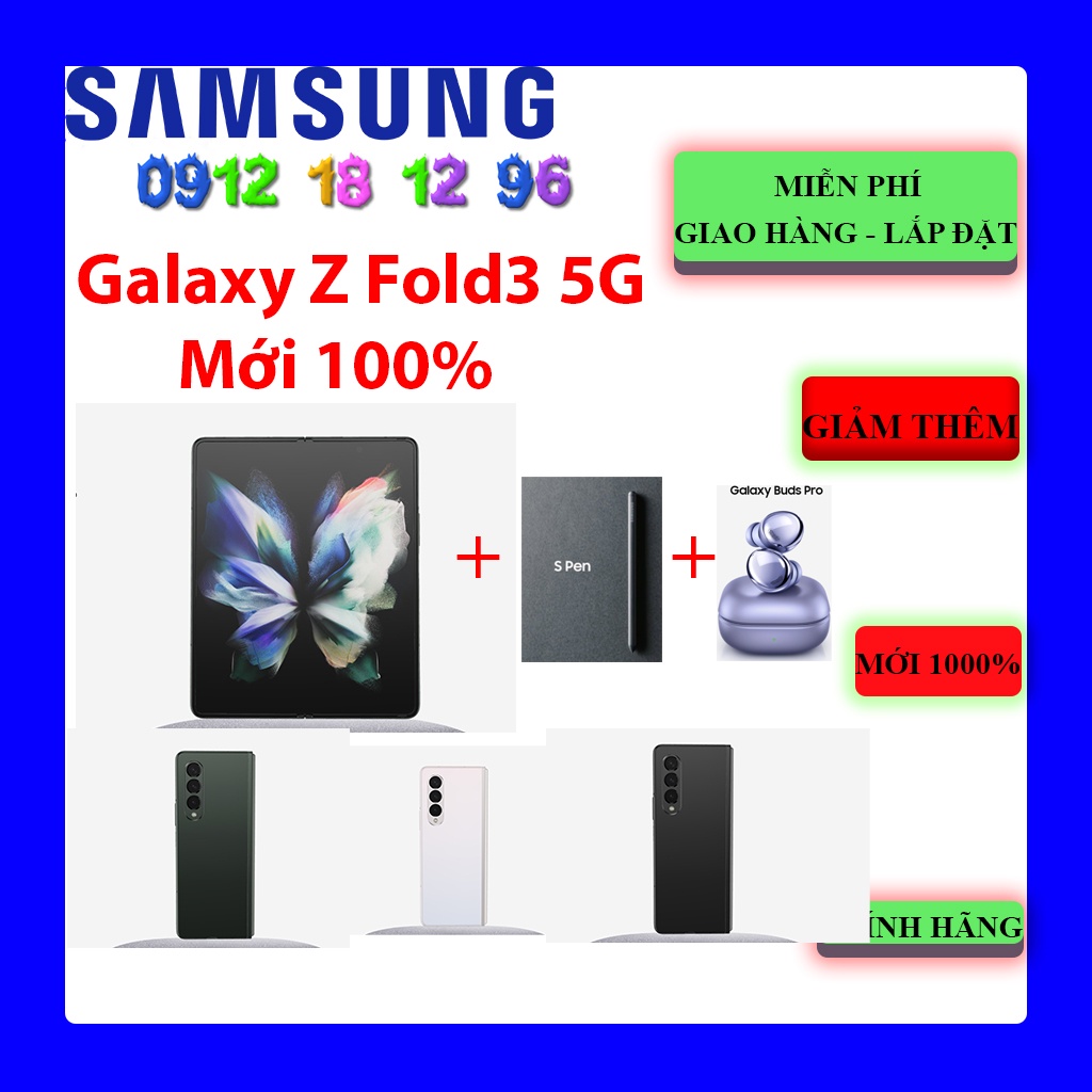 Điện thoại Samsung Galaxy Z Fold3 5G - Galaxy Z Fold 3 5G