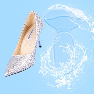 Miếng lót silicon trong suốt giảm size giày rộng và chống trầy gót chân phụ kiện giày cao gót búp bê thể thao Andhere
