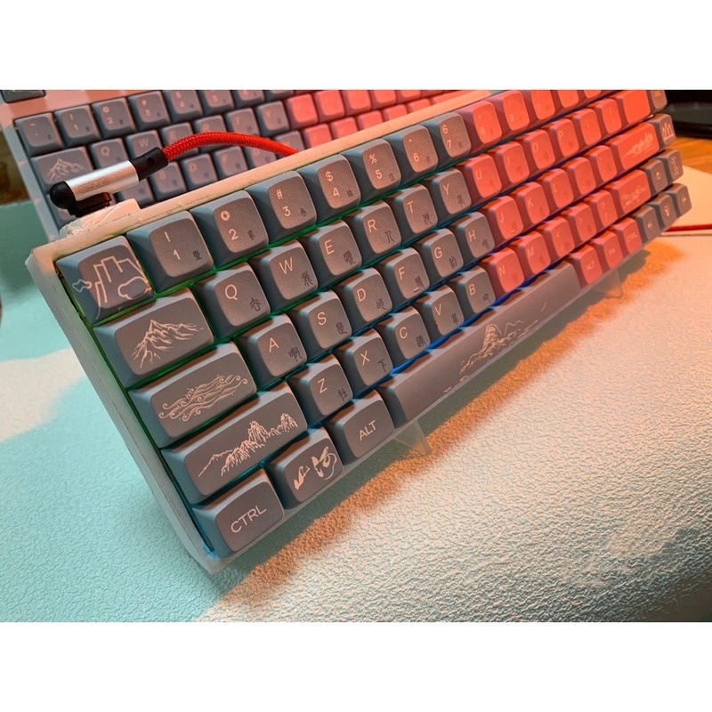 Country Keycap XDA Hồ sơ Phong cảnh Chủ đề Keycap PBT Thuốc nhuộm Thăng hoa Bàn phím cơ Keycap