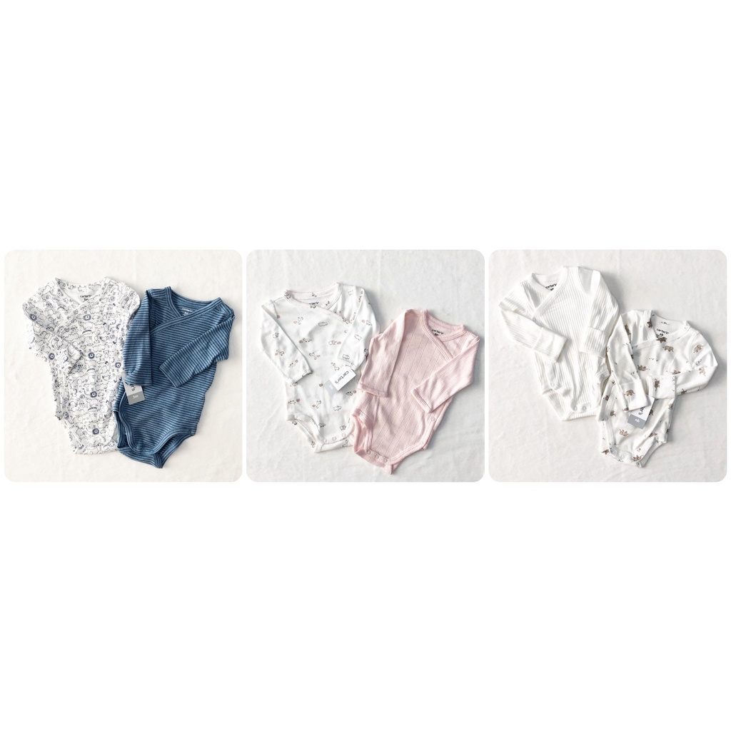 SET 2 BODYSUIT CARTERS TAY DÀI