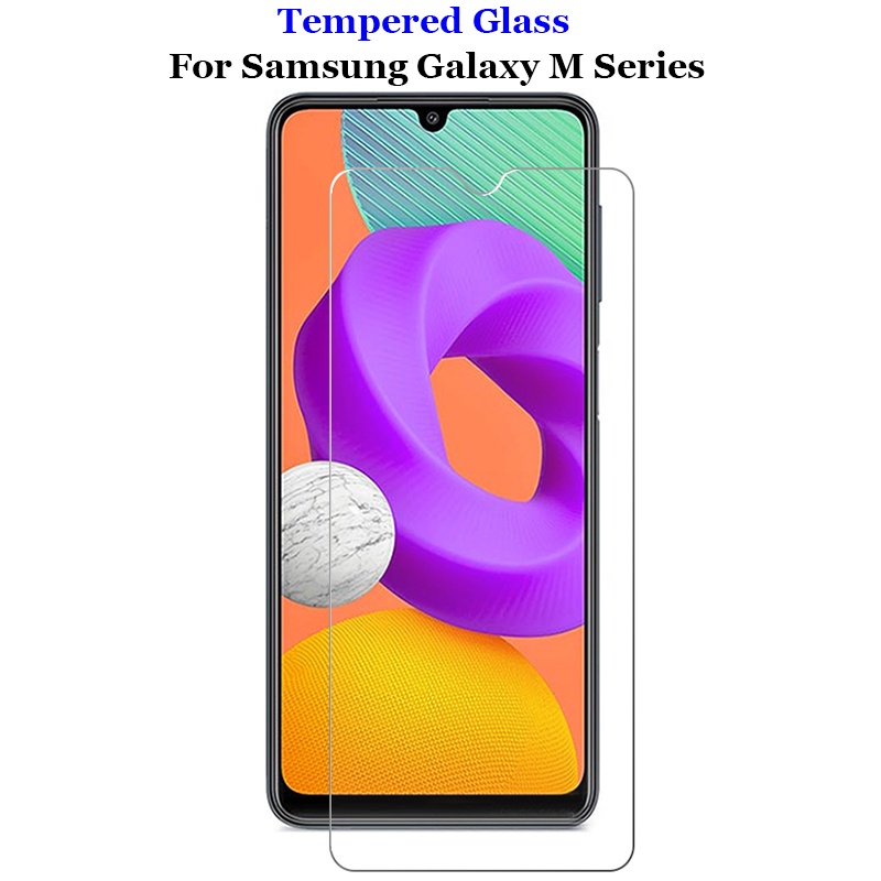 Kính Cường Lực 9h 2.5d Bảo Vệ Màn Hình Cho Samsung Galaxy M62 M52 M42 M32 M22 M12 India