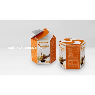 Scorpius - 2 Hũ 70ml Chiết xuất trùng thảo - Quà tặng sức khoẻ, Thực phẩm bổ sung hỗ trợ sức khoẻ.