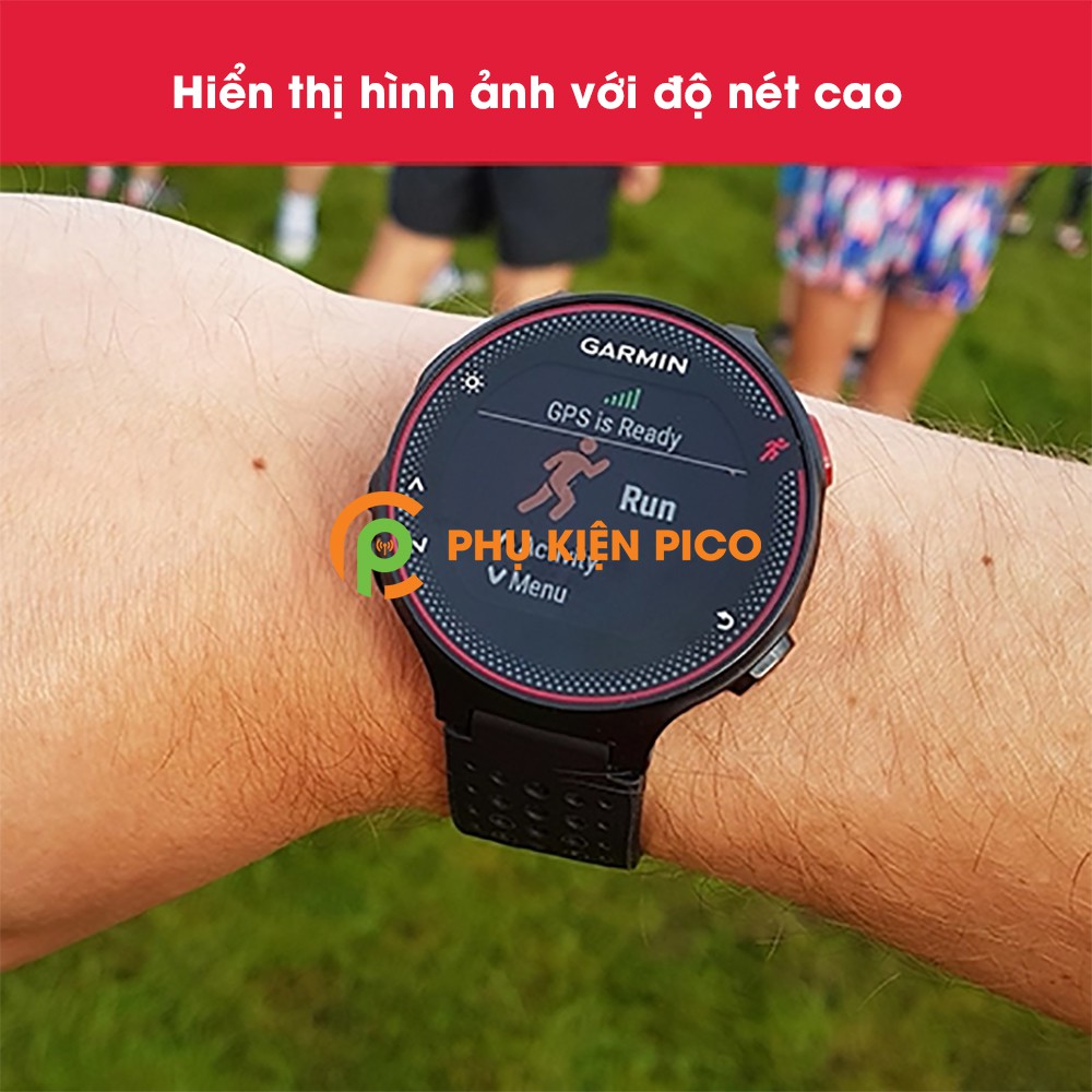 Cường lực Forerunner 235 trong suốt - Kính cường lực đồng hồ Garmin Forerunner 235 độ cứng 9H