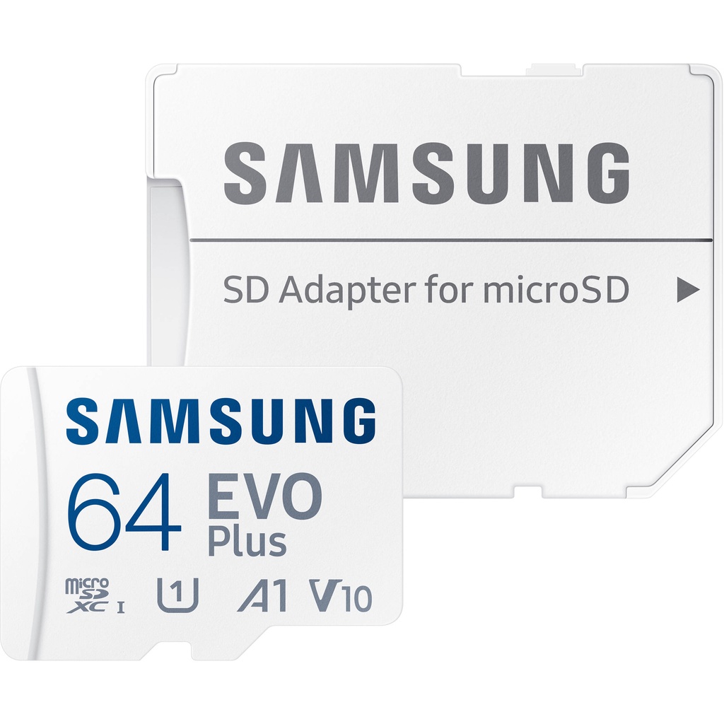 Thẻ nhớ MicroSD 64GB Samsung EVO Plus Class10 A1 V10 130 MB/s - Tốc Độ Siêu Cao