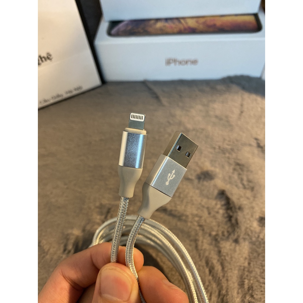 Dây Cáp Sạc IPDây Dù dài 2m và 3m Siêu Bền