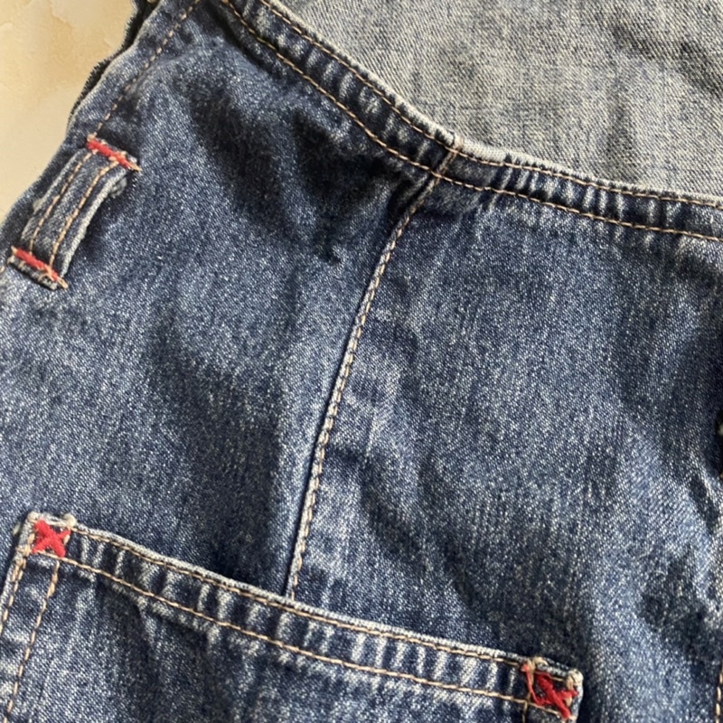Váy yếm jeans/ bò size M thanh lý
