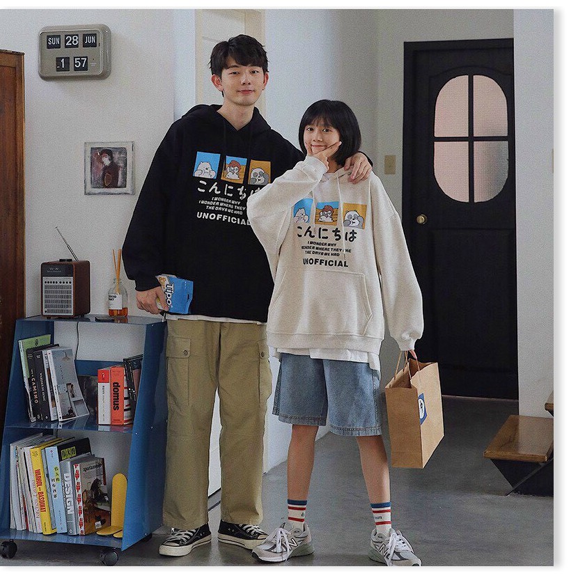 ÁO KHOÁC HOODIES NAM NỮ,THIẾT KẾ HỌA TIẾT HỢP THỜI TRANG CHO MÙA HÈ NĂM NAY  THỜI TRANG