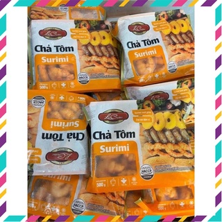 🍀Tôm con surimi🍀 Chả con tôm Surimi định hình 500g