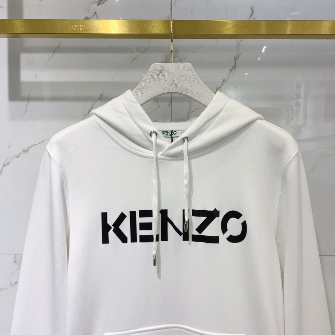 Kenz0 2020 fall-winter 2020 prints a new typeface logo for men in pure cotton hooded sweaters