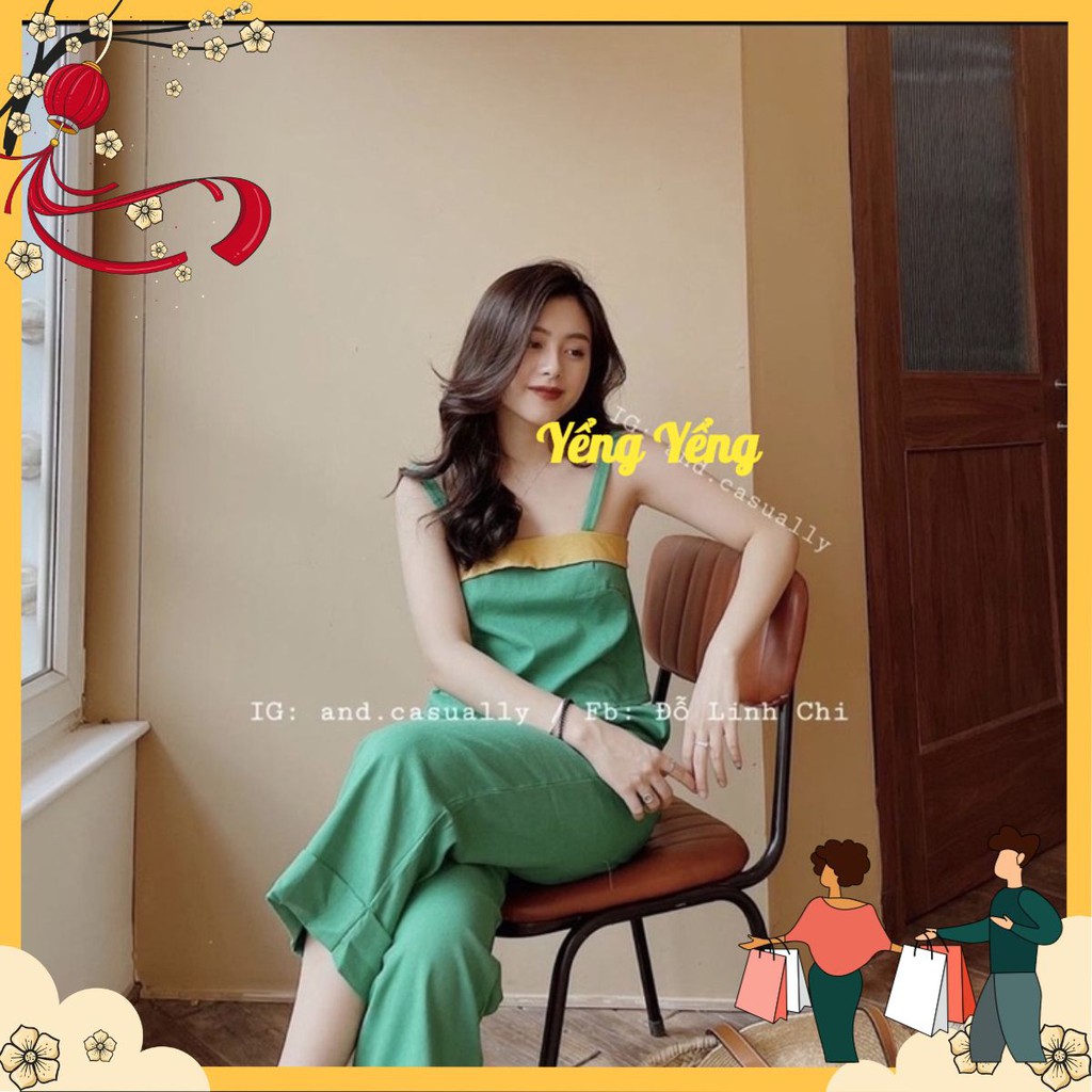 SNU386 - SET 2 DÂY NỮ PHỐI MÀU QUẦN ỐNG SỚ