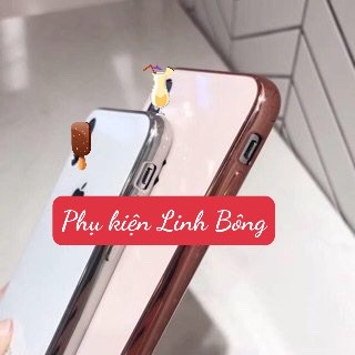 ( HOT)Ốp điện thoại kính cường lực viền dẻo cùng màu với lưng máy 6 đến 11Promax