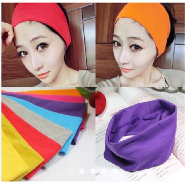 Băng Đô Len Mềm Mịn Co Giãn HEADBAND