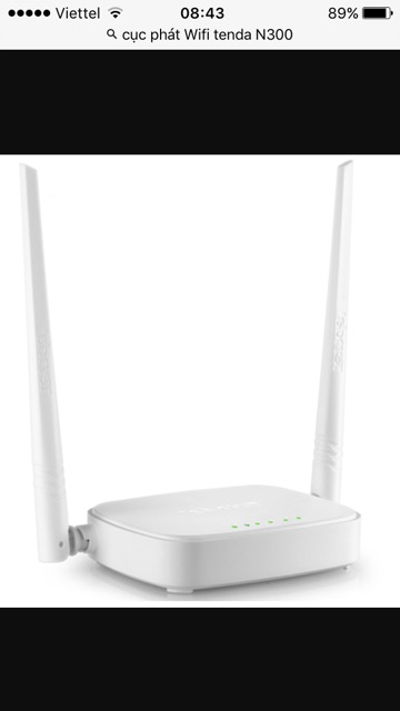 Bo phat Wifi N300 ,N301 Chính Hãng Tenda Kiêm kích sóng Wifi