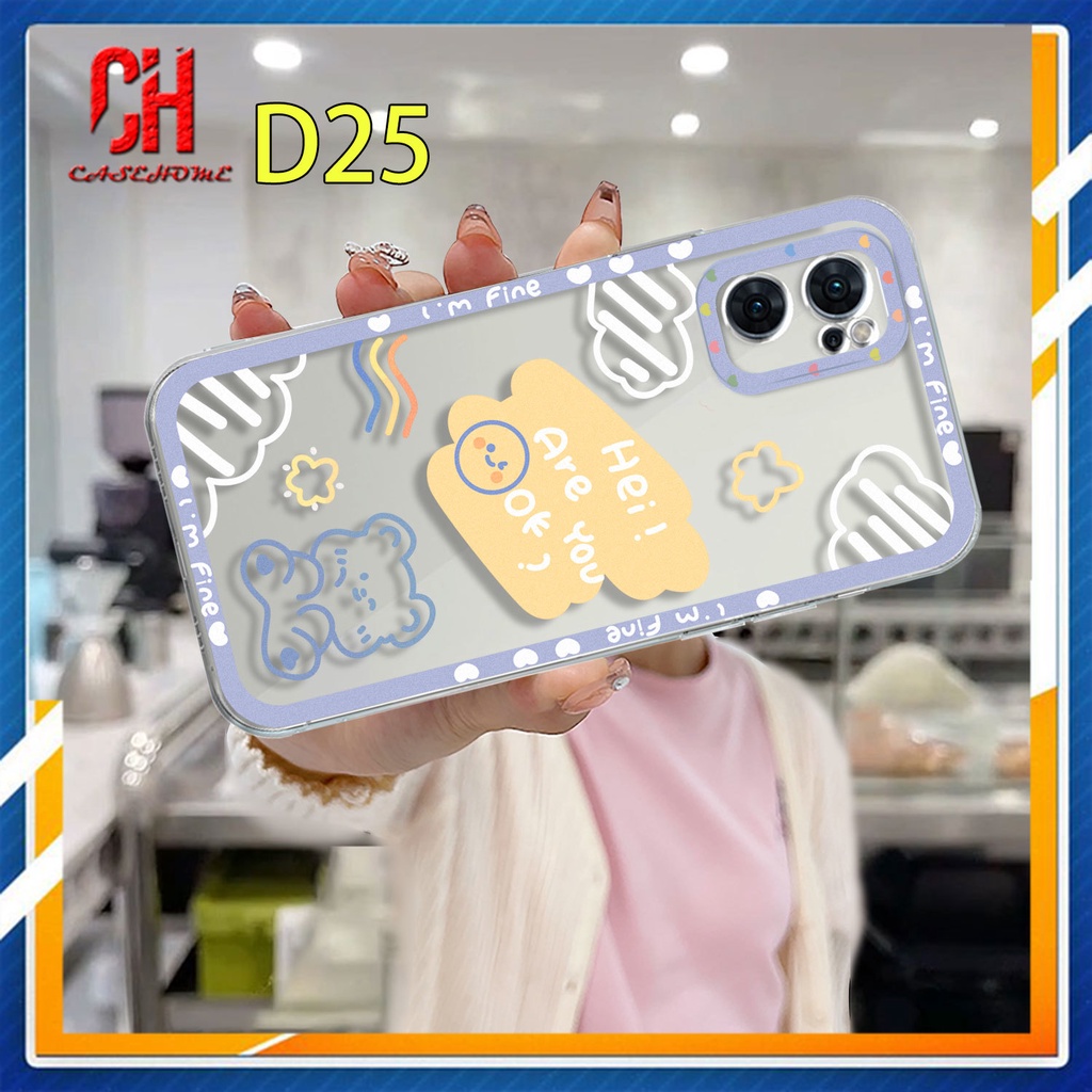 Ốp Điện Thoại Cho Reno 7 5 4 6 8 5K F21 PRO A52 A11K A92 A35 A11 A93 A32 A72 A94 A53S F19 F17 PRO A16S A12S A36