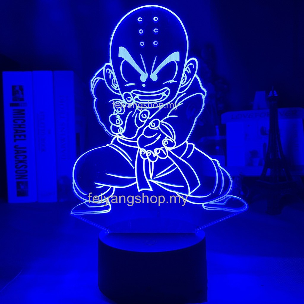 Đèn LED 3D hình nhân vật SonGohan trong Dragon Ball