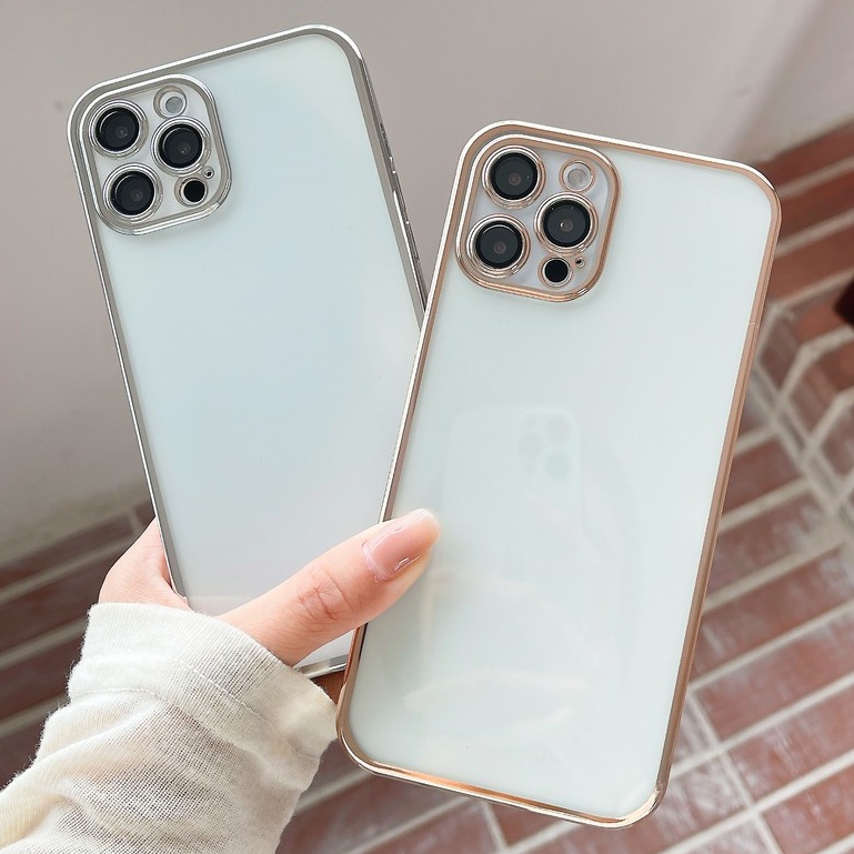 Ốp điện thoại khung vuông hợp thời trang cho iPhone 11 Pro Max 12 X Xs Max Xr 7 8 Plus Se 2020