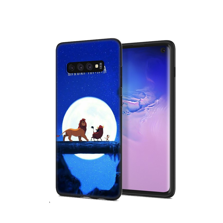 Samsung Galaxy S10 S9 S8 Plus S6 S7 Edge S10+ S9+ S8+ Casing Soft Case 120LU The Lion King mobile phone case