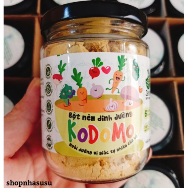 Bột nêm dinh dưỡng Kodomo cho bé từ 7m