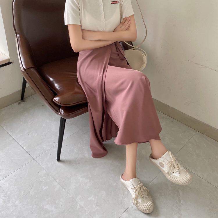 Chân váy chữ A lưng cao thời trang phong cách Hàn Quốc dành cho nữ | BigBuy360 - bigbuy360.vn