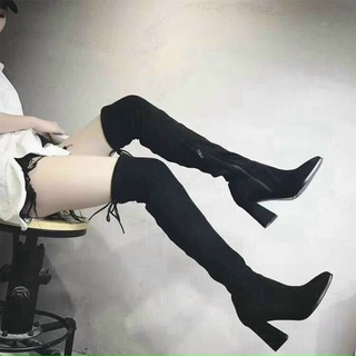 Bốt đùi gót vuông 5-7p cực xinh