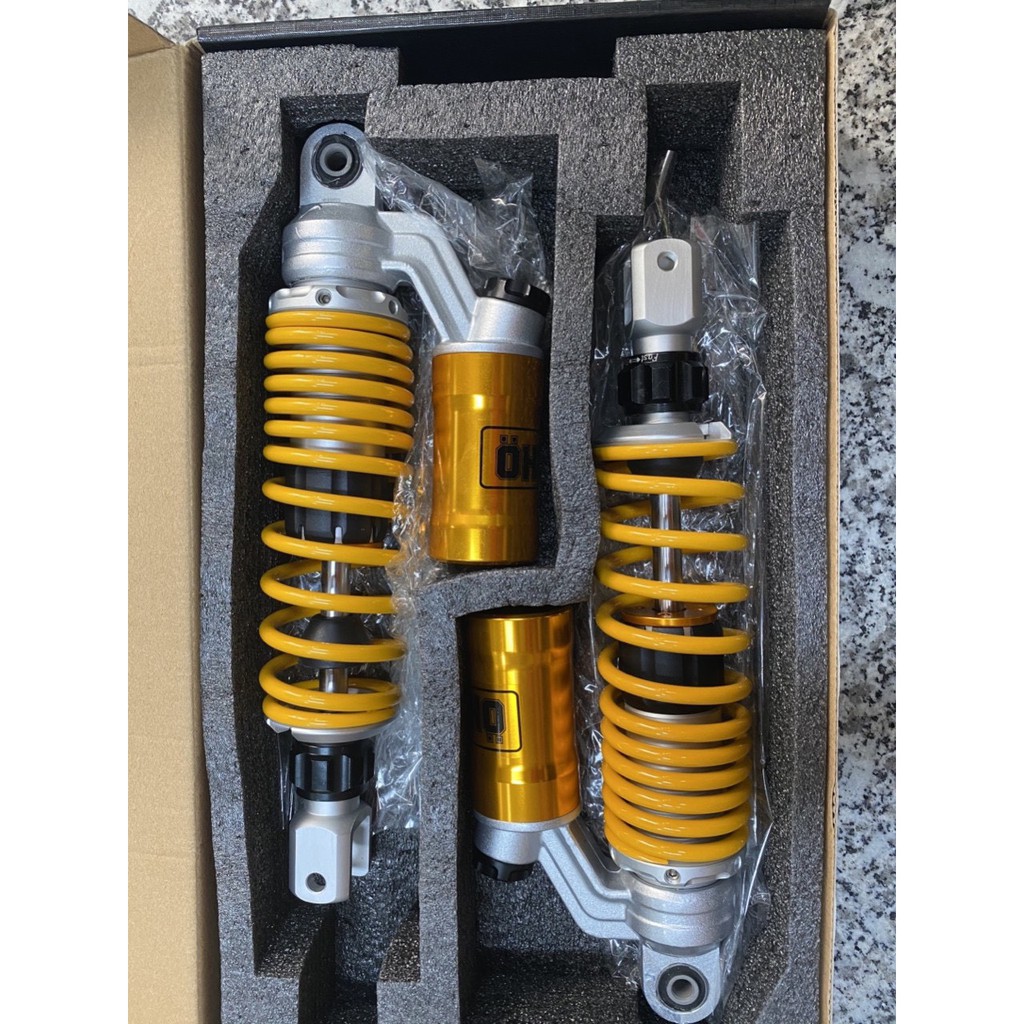 Phuộc sau Ohlins bình dầu xe  Vario - Click - AB 125 - NVX155.