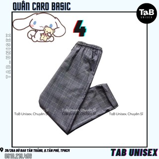 Quần Caro Basic (size nhỏ)